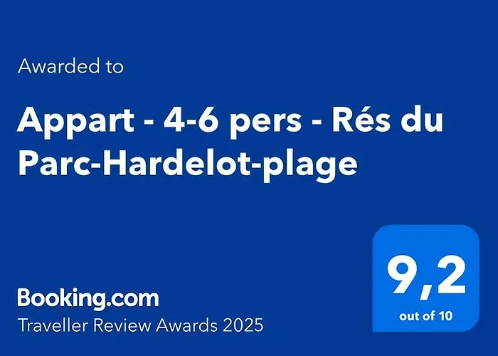 Appart - 4-6 Pers - Res Du Parc-Hardelot-Plage